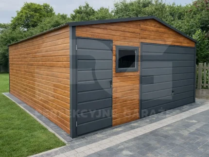 Garaż blaszany 5 x 6 Premium