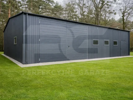 Hale blaszane magazynowe Hala magazynowa 12 × 10 Premium