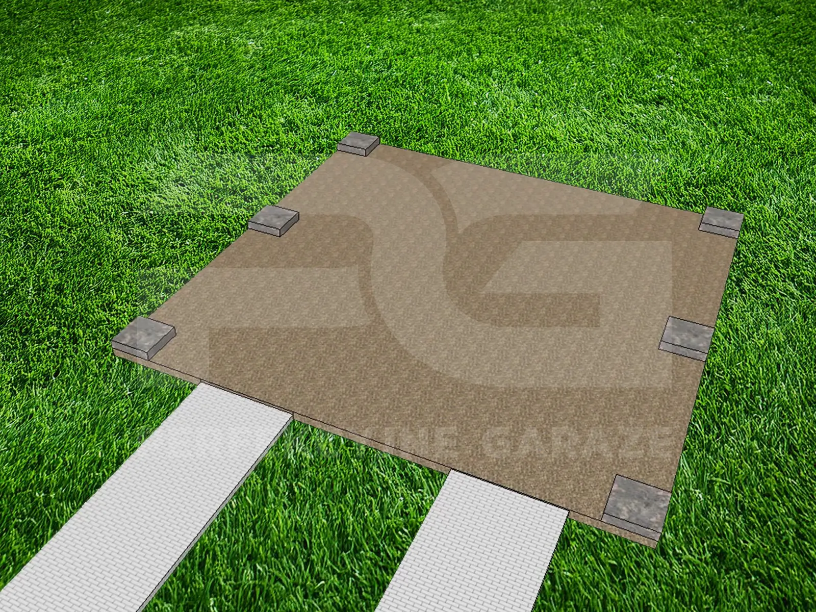 Jeśli chcesz przygotować podłoże punktowo, postaw na stopy betonowe