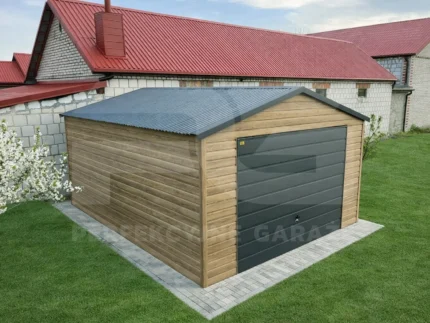Garaż blaszany 4 × 5.5 Premium