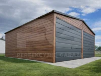 Garaż blaszany dwuspadowy 6 x 5 Premium