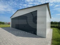 Garaż blaszany dwustanowiskowy 7 x 6 Premium