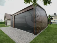 Garaż z bramą segmentową 7 x 6 Premium