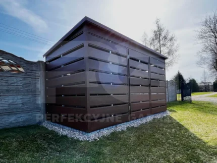 Wiata śmietnikowa 3 × 2