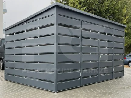 Wiata śmietnikowa 5 × 3