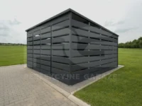 Wiata śmietnikowa 5 × 4