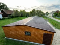 Garaż blaszany czterostanowiskowy 14 x 6 Premium