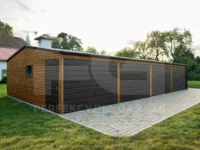 Garaż blaszany czterostanowiskowy 14 x 6 Premium